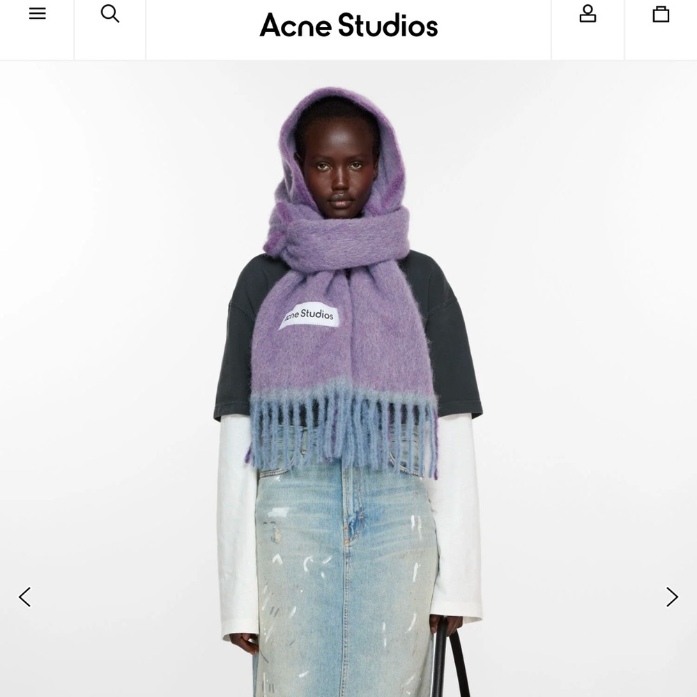 NWT Acne Studio Scarf